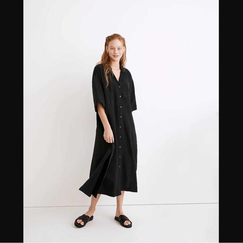 Madewell Black Maxi Dress